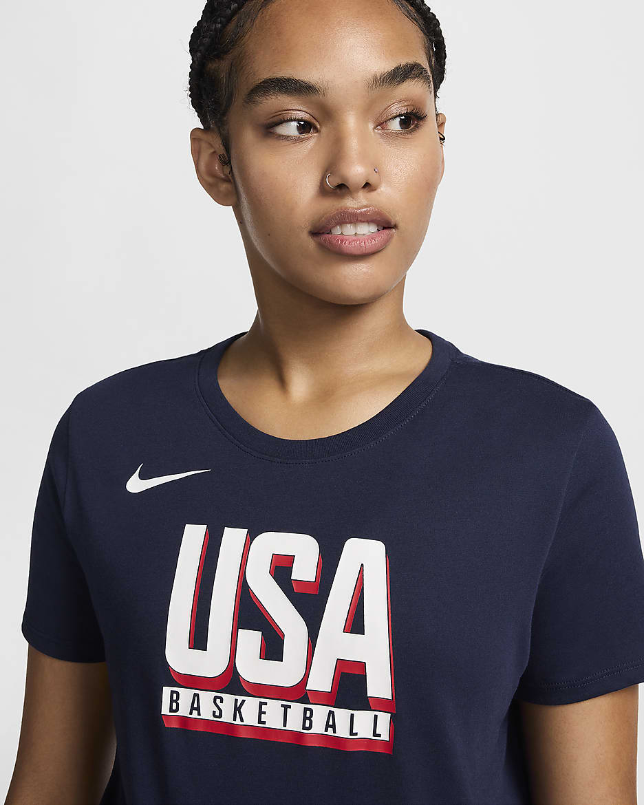 USA Women s Nike Dri FIT Basketball Practice T Shirt. Nike